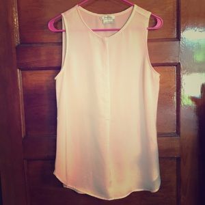 Blush Sleeveless Blouse